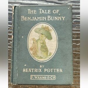 Vintage 1960’s The Tale of Benjamin Bunny by Beatrix Potter Hardcover Book‎